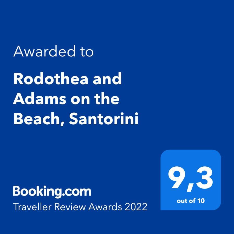Rodothea And Adams On The Beach, Santorini Μονόλιθος Εξωτερικό φωτογραφία